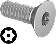 Torx Countersunk Post Socket Screws
